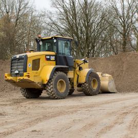 Bagger CAT im Einsatz